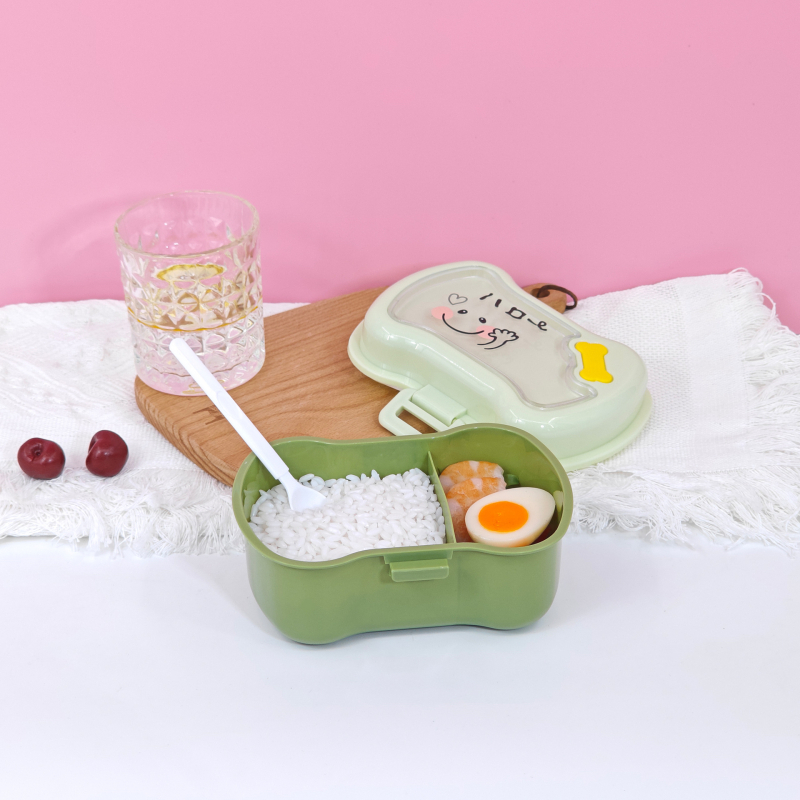 Kutija za ručak – plastična Bento kutija za učenike, mikrotalasna pećnica kompatibilna, 800–1000 ml, prilagodljiv logotip, hermetički zatvorena i toplo izolirana
