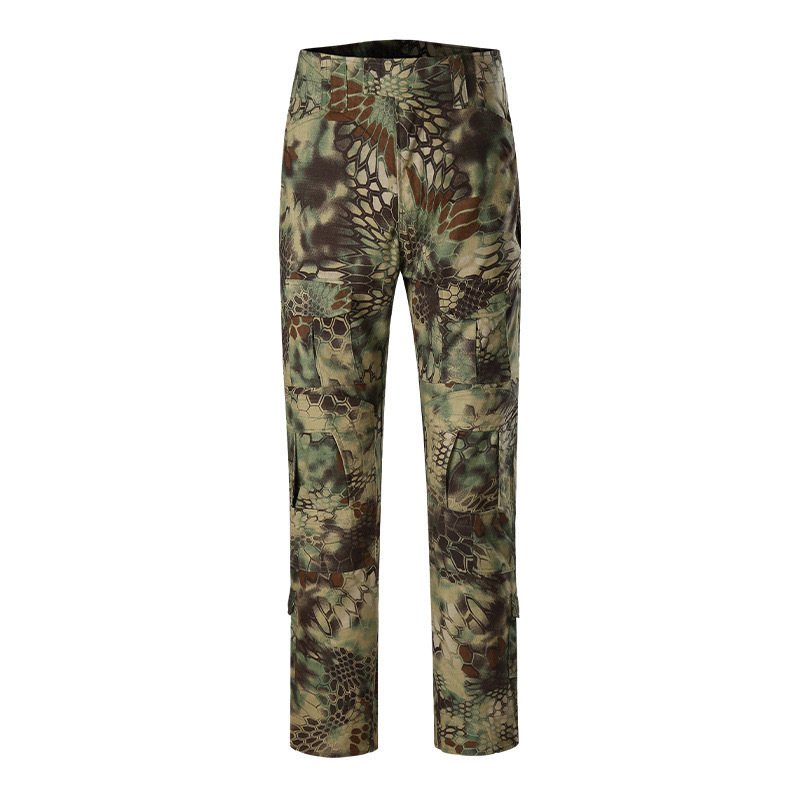 G2 Frog Pants Unisex Καμουφλαρισμένα Τακτικά Παντελόνια με Ενσωματωμένες Προστασίες Γόνατος, Βαμβακο‑Μείγμα, Διαπνέοντα, Αδιάβροχα, Προστασία UV, Όλες οι Εποχές
