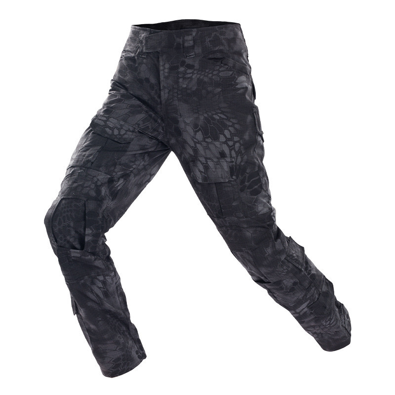G2 Frog Pants Unisex Καμουφλαρισμένα Τακτικά Παντελόνια με Ενσωματωμένες Προστασίες Γόνατος, Βαμβακο‑Μείγμα, Διαπνέοντα, Αδιάβροχα, Προστασία UV, Όλες οι Εποχές