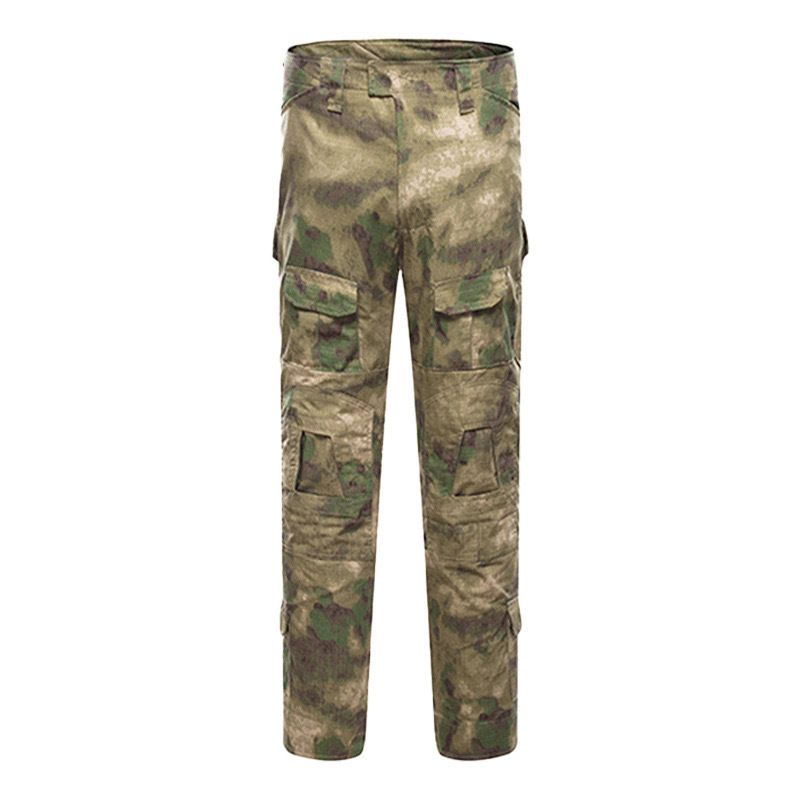 G2 Frog Pants Unisex Καμουφλαρισμένα Τακτικά Παντελόνια με Ενσωματωμένες Προστασίες Γόνατος, Βαμβακο‑Μείγμα, Διαπνέοντα, Αδιάβροχα, Προστασία UV, Όλες οι Εποχές