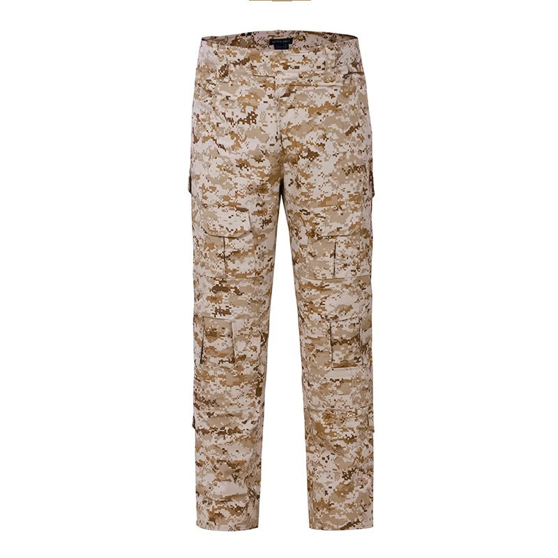 G2 Frog Pants Unisex Καμουφλαρισμένα Τακτικά Παντελόνια με Ενσωματωμένες Προστασίες Γόνατος, Βαμβακο‑Μείγμα, Διαπνέοντα, Αδιάβροχα, Προστασία UV, Όλες οι Εποχές