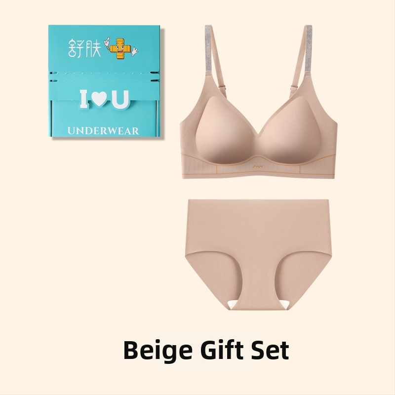 Bezšivni set donjeg rublja od najlona s košaricama 3/4, tanke oblikovane košarice, bez čeličnog prstena, fiksne dvostruke naramenice, stražnje zatvaranje s četiri reda kukica