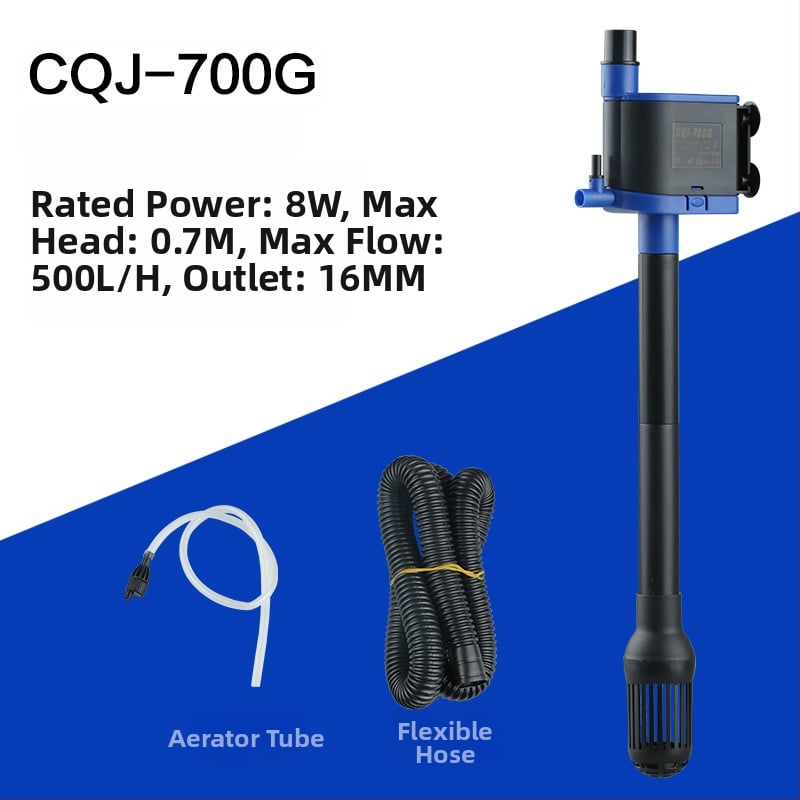 Jialu потопяема помпа за аквариум – 3-в-1 циркулация, кислородиране и филтрация; пластмаса, произход Zhejiang, тегло 40