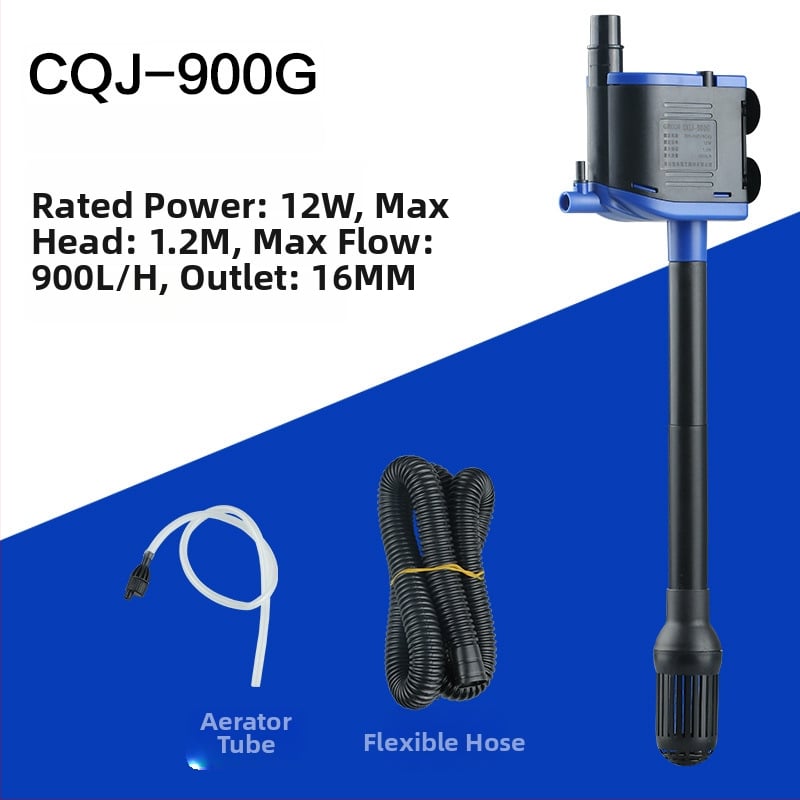 Jialu потопяема помпа за аквариум – 3-в-1 циркулация, кислородиране и филтрация; пластмаса, произход Zhejiang, тегло 40