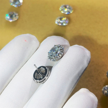 925 ezüst fülbevaló, geometriai tojás alakú galamb tojás sorozat, elektroplatírozott, nőknek, kód 33185