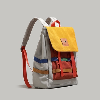 Unisex najlon ruksak 20–35L, vodootporan, kompatibilan s 12-inčnim prijenosnikom, podstava od poliestera, stil mladenačkog kampusa
