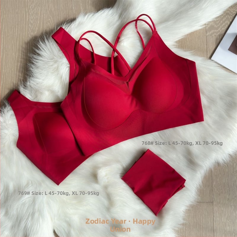 Bešavnog grudnjaka set s košaricama 3/4, oblikovane košarice s tankim gornjim dijelom i debelim donjim dijelom, najlon materijal, fiksne dvostruke naramenice, niski leđa