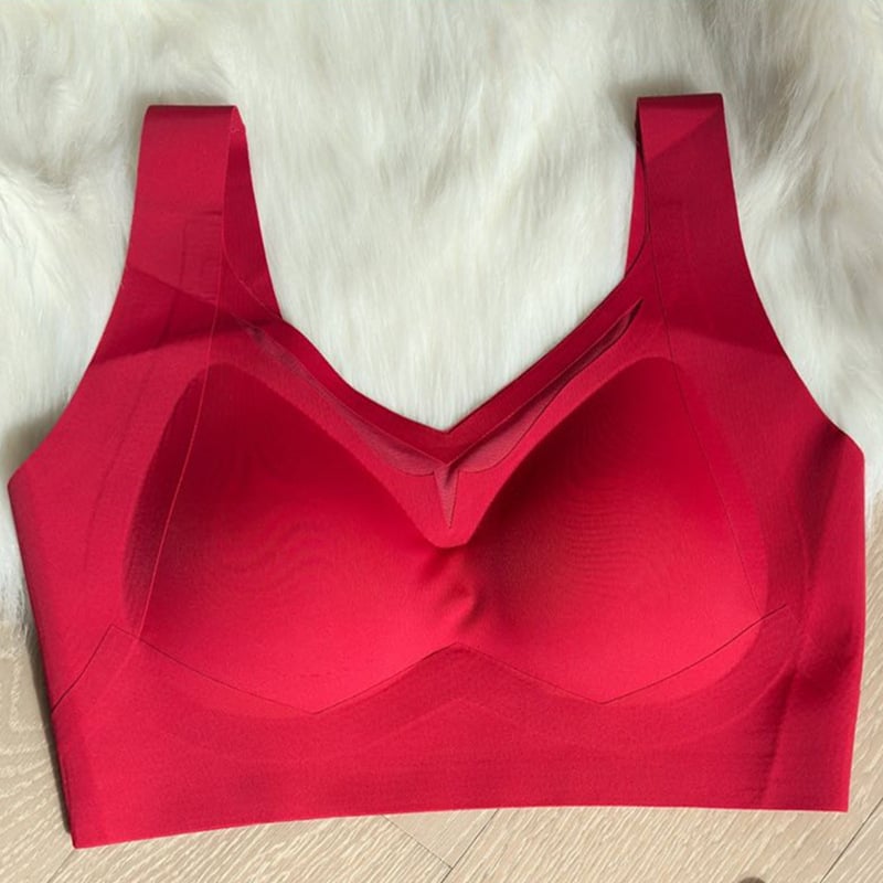 Bešavnog grudnjaka set s košaricama 3/4, oblikovane košarice s tankim gornjim dijelom i debelim donjim dijelom, najlon materijal, fiksne dvostruke naramenice, niski leđa