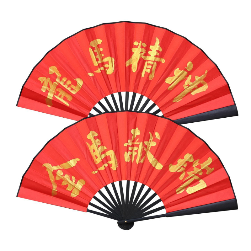 Sklopivi ventilator rekvizita za Novu godinu – Godina Konja, čelik, animacijski stil, dekoracija prostora