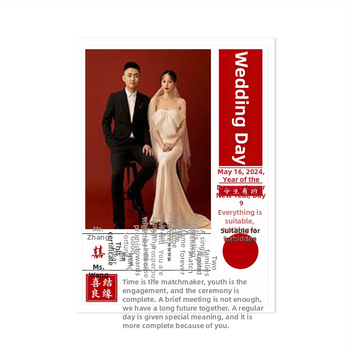 Svadbeni kalendarski pozadinski platno za vješanje – jednostavan stil, rekviziti za fotografije; materijal: platno; kategorija: viseće ukrasne dekoracije; kategorija proizvoda: rekviziti za uređenje prostora