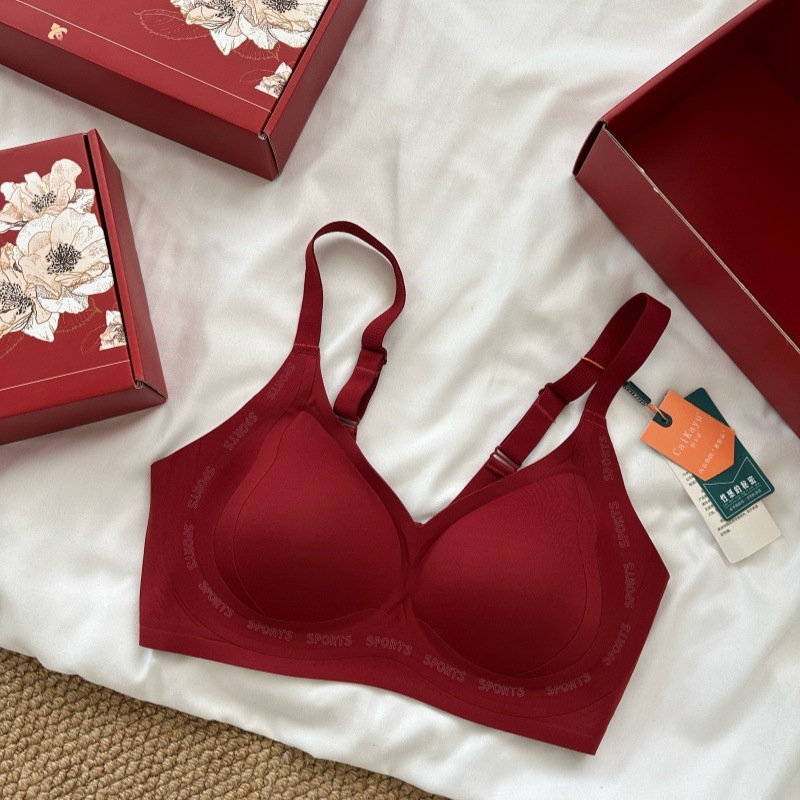 Bešavni grudnjak s bežičnom podrškom, bez šavova, 3/4 košarica, oblikovana šalica s tankim gornjim dijelom i debelim donjim dijelom, materijal: najlon/poliamid, podstava spandex, fiksne dvostruke naramenice, stražnje kopčanje s četiri reda kukica