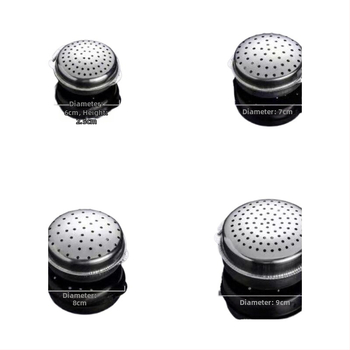 Cutie pentru condimente din oțel inoxidabil 304, cu bile de condimente și borcan pentru condimente solide