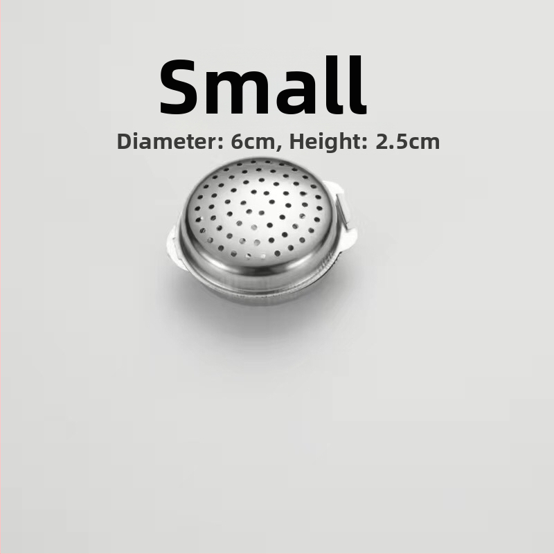 Cutie pentru condimente din oțel inoxidabil 304, cu bile de condimente și borcan pentru condimente solide