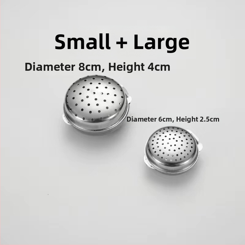 Cutie pentru condimente din oțel inoxidabil 304, cu bile de condimente și borcan pentru condimente solide