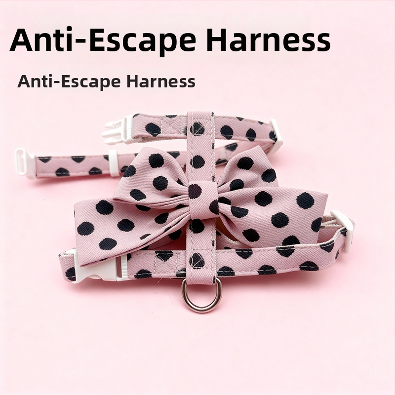 Povez za mačke s anti-izliješenjem — platno, za mačke, kategorija: lanci i užadi za kućne ljubimce, Tow strap, ne proširuje