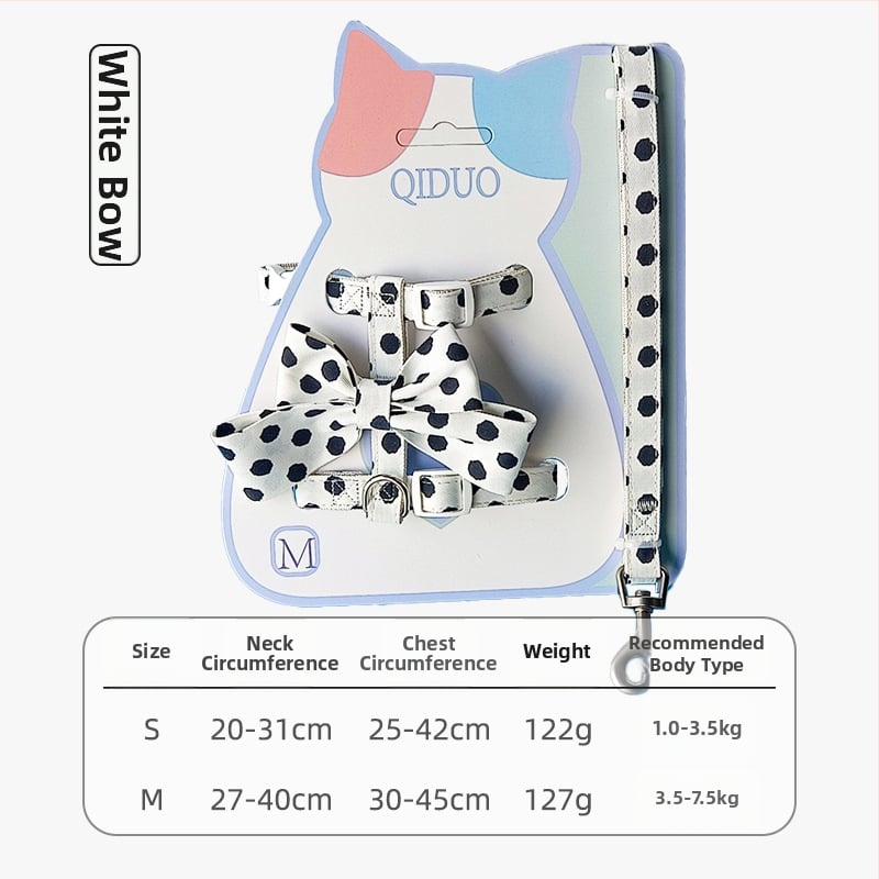 Povez za mačke s anti-izliješenjem — platno, za mačke, kategorija: lanci i užadi za kućne ljubimce, Tow strap, ne proširuje