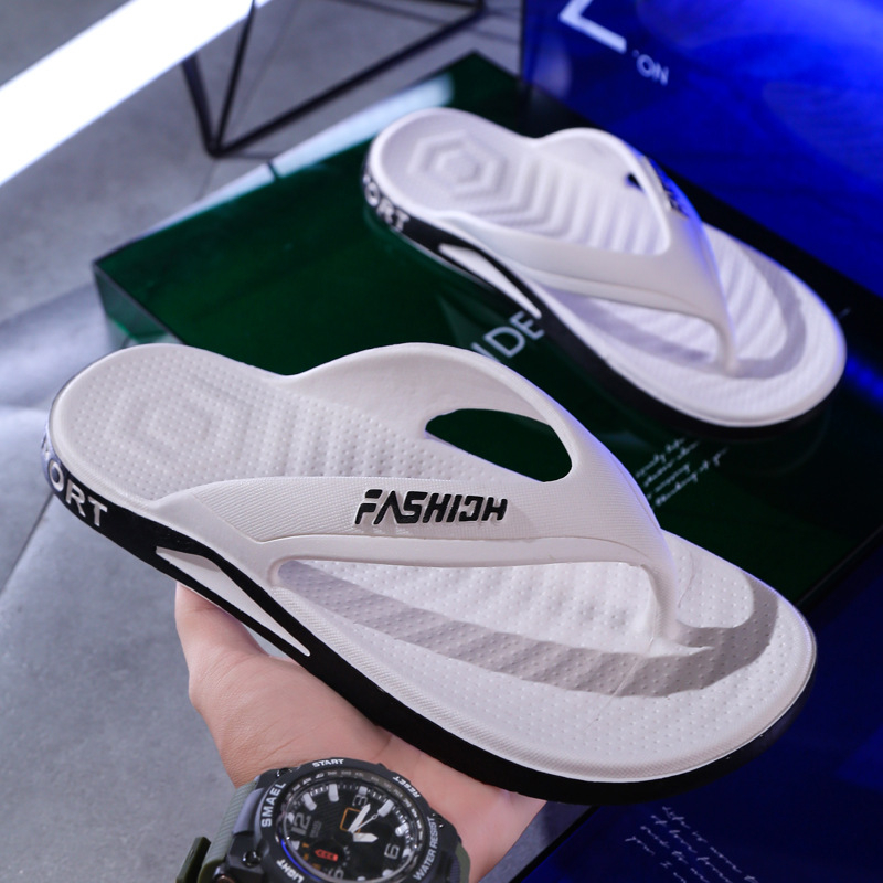 Muške PVC japanke — otvoreni prsti, mladenački stil, protuklizna potplat s injekcijskom tehnologijom