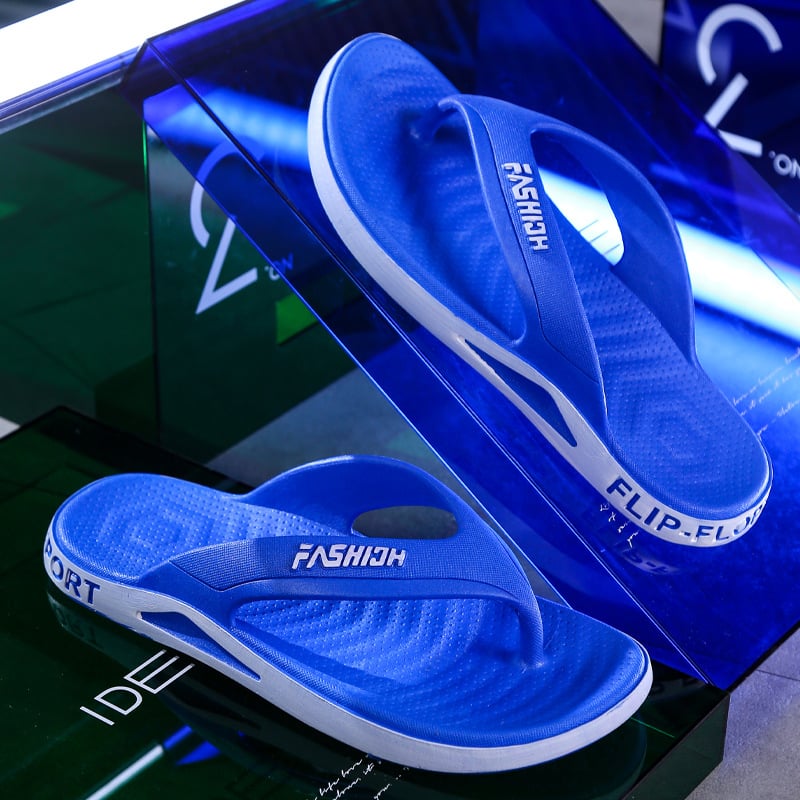 Muške PVC japanke — otvoreni prsti, mladenački stil, protuklizna potplat s injekcijskom tehnologijom