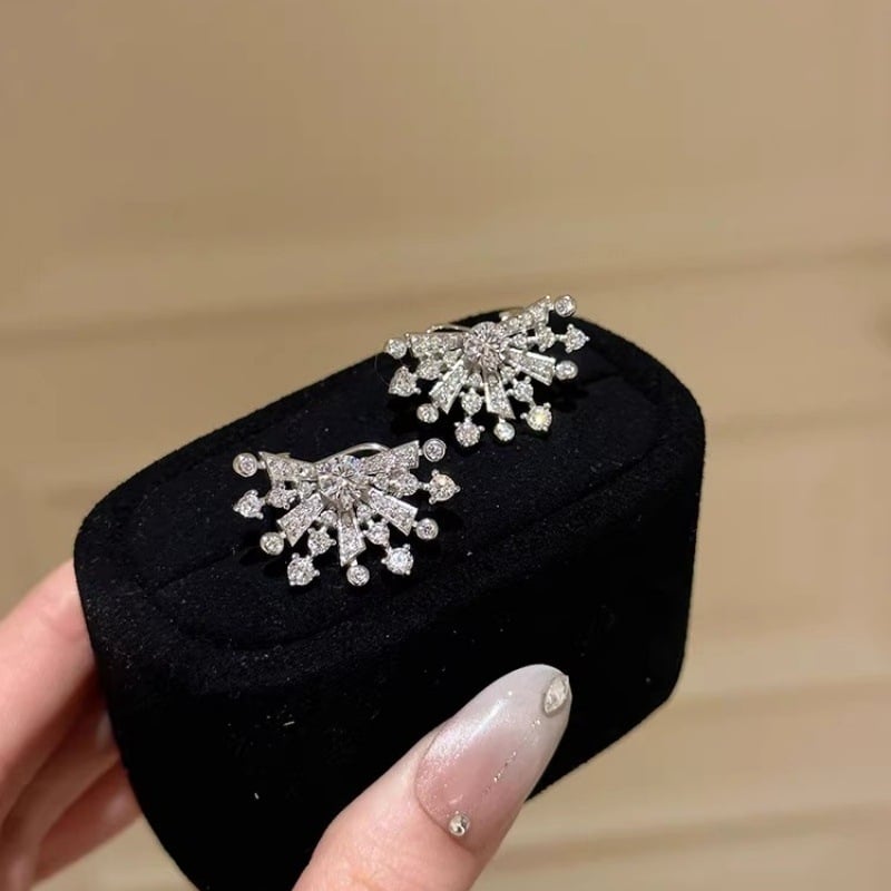 Cercei din cupru cu formă geometrică, placare electrolitică, stil retro, primăvara 2025