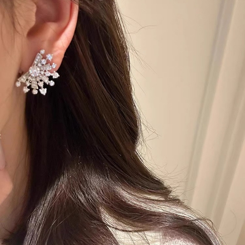 Cercei din cupru cu formă geometrică, placare electrolitică, stil retro, primăvara 2025