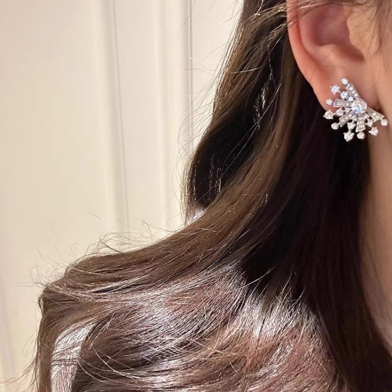 Cercei din cupru cu formă geometrică, placare electrolitică, stil retro, primăvara 2025