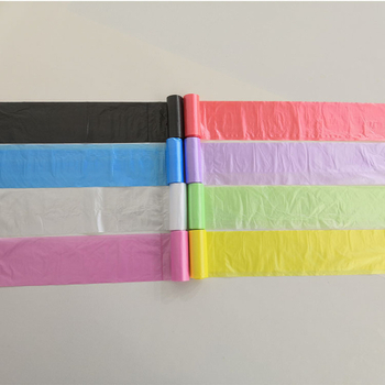 Еднократни PE торбички за отпадъци за домашни любимци, плосък отвор, неразградими