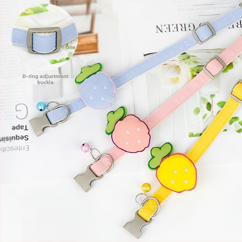 Mačji ogrlica od poliestera s karikaturnim dizajnom