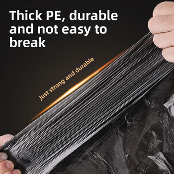 PE vreće za otpad, rolirane, jednokratne, za auto i dom, debele, paket 50