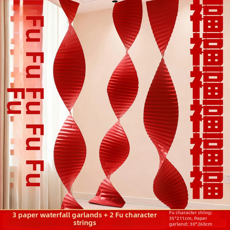 Set dekoracija za novi dom – tekstilne zastavice za ceremoniju useljenja