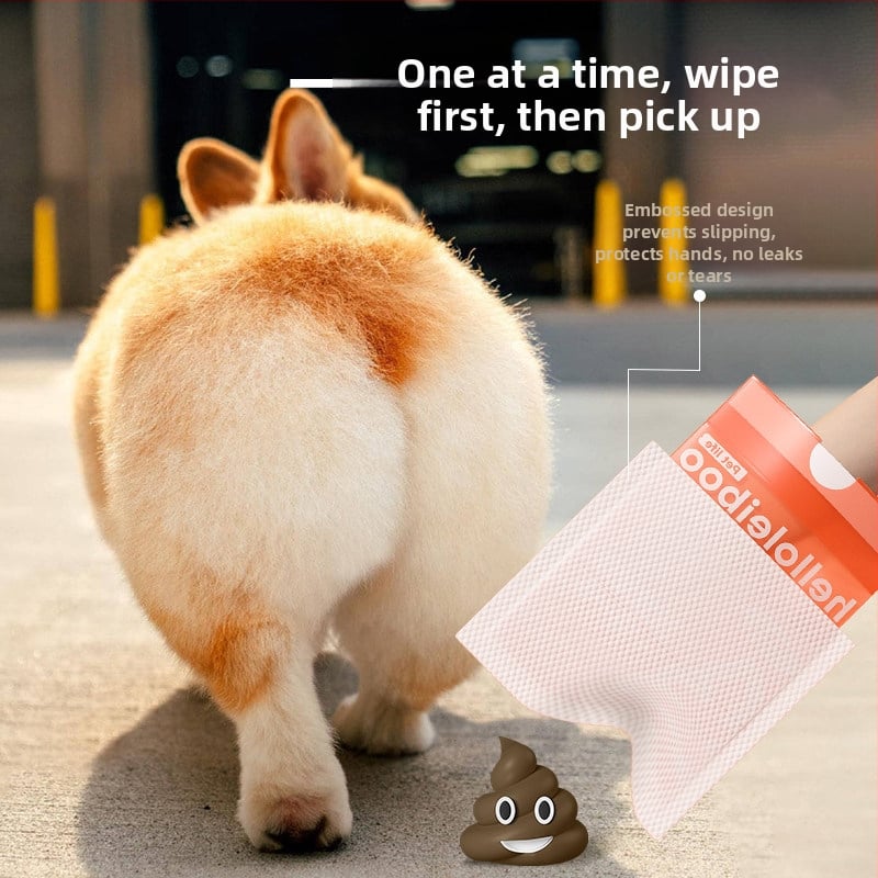 PE vrećice za pse – jednokratne, prenosne vrećice za sakupljanje izmeta, proizvodni kod 2407KFCJ1403