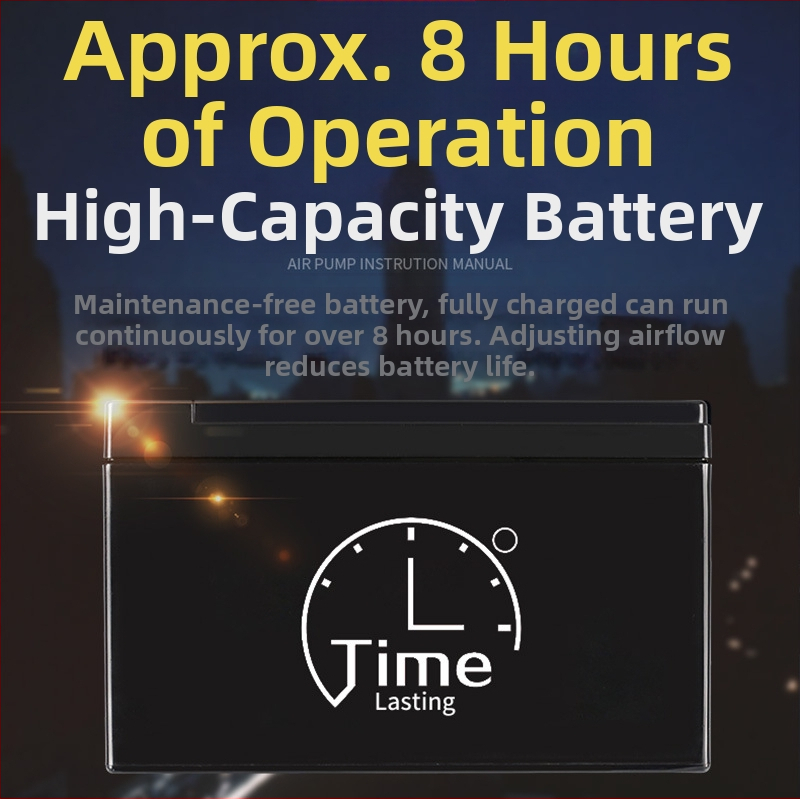 Sunsun AC/DC dvostruki aerator za ribnjake, visoka snaga