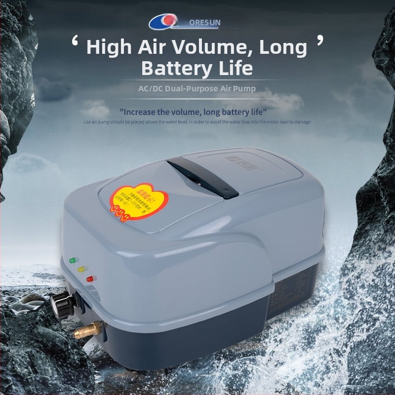 Sunsun AC/DC dvostruki aerator za ribnjake, visoka snaga
