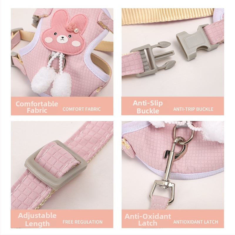 Najlonski prsni pojas za male i srednje pse – podesiv, 200 komada u kutiji