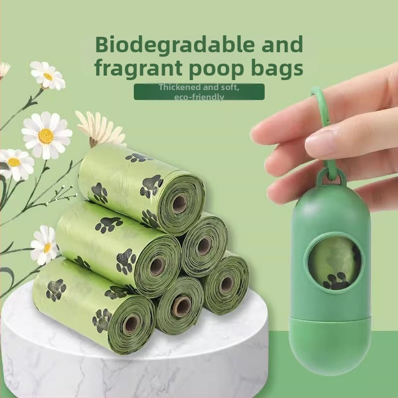 Biodegradibilne debele vrećice za pseći izmet od PE za šetnje