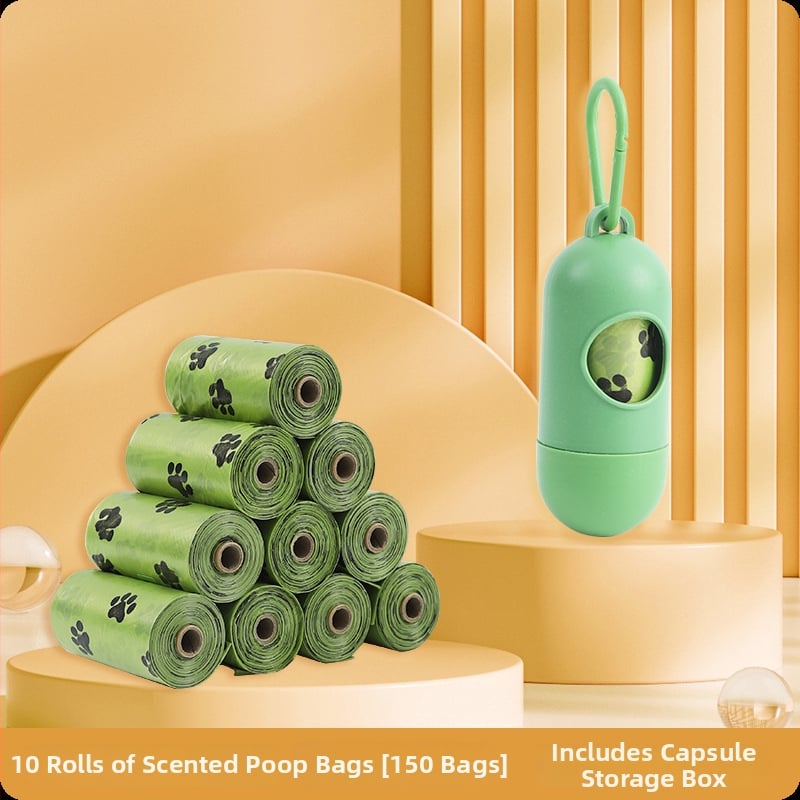 Biodegradibilne debele vrećice za pseći izmet od PE za šetnje