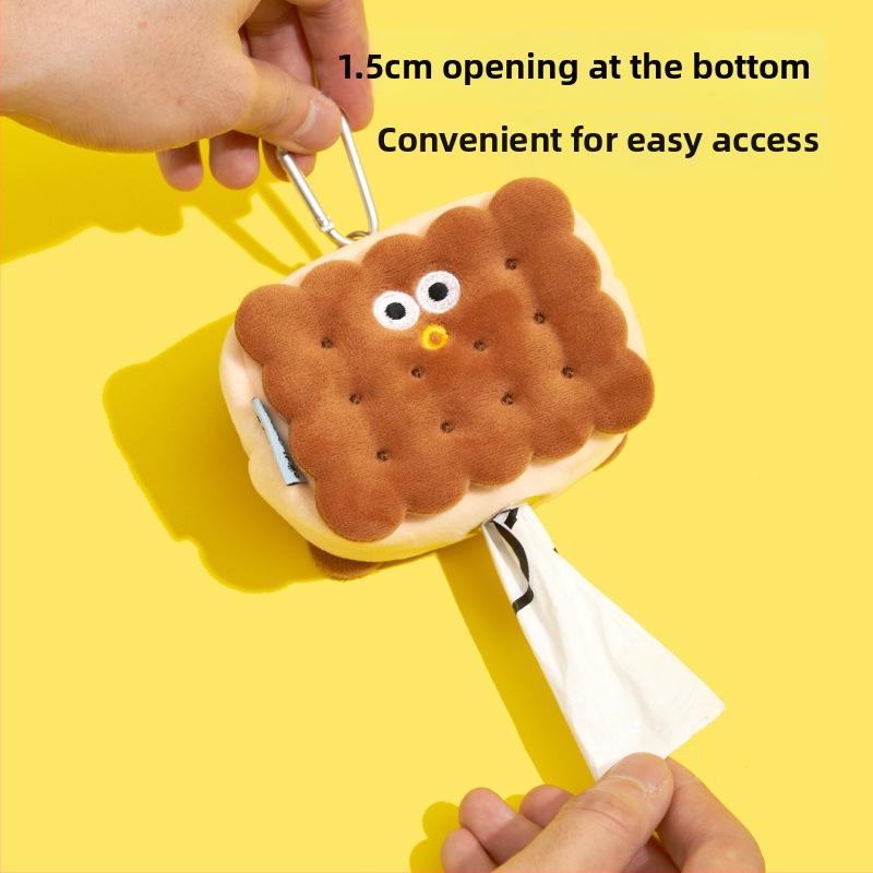 Dispenzer vrećica za pseće izmet – prijenosni plastični držač, PurLab puff lab, paket 50 vrećica