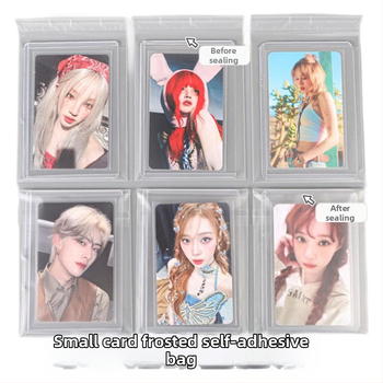 OPP samolepiaca kapsa na karty s matným povrchom; Materiál: plast; Spracovanie: horúci výrez; Účel: vydávanie kariet; Značka: Huasheng Source; Typ balenia: balenie vreciek