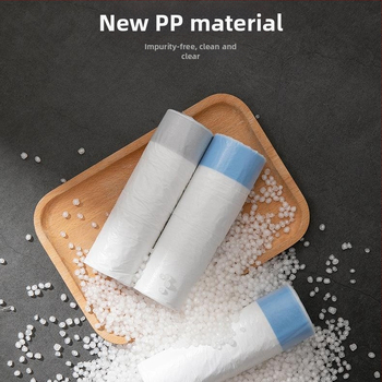 HDPE σακούλες αποβλήτων για κουτί άμμου γάτας, με κορδόνι, ενισχυμένες