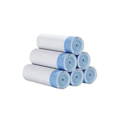 HDPE σακούλες αποβλήτων για κουτί άμμου γάτας, με κορδόνι, ενισχυμένες