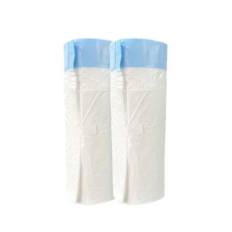 HDPE σακούλες αποβλήτων για κουτί άμμου γάτας, με κορδόνι, ενισχυμένες