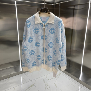 Muški vuneni kardigan sa zipom, jacquard uzorak, 86-90% vunа, dugi rukavi, srednja duljina