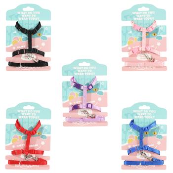 Najlon povodac za mačku, u obliku I, podesiv, ploski remen (Podrijetlo: Zhejiang; Marka: Hawoo/haowo; Uvezeno: Ne)