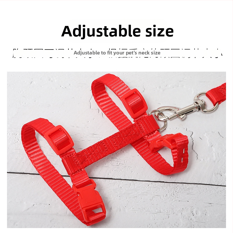 Najlon povodac za mačku, u obliku I, podesiv, ploski remen (Podrijetlo: Zhejiang; Marka: Hawoo/haowo; Uvezeno: Ne)