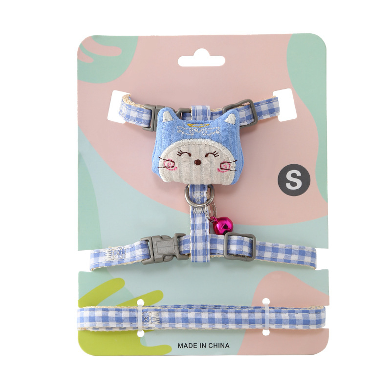 Prilagodljiv mačji harnes s kaišem – pogodan za mačke i male pse (Materijal: Drugo; Podrijetlo: Zhejiang; Uvezeno: Ne; Šifra proizvoda: zs-0423)