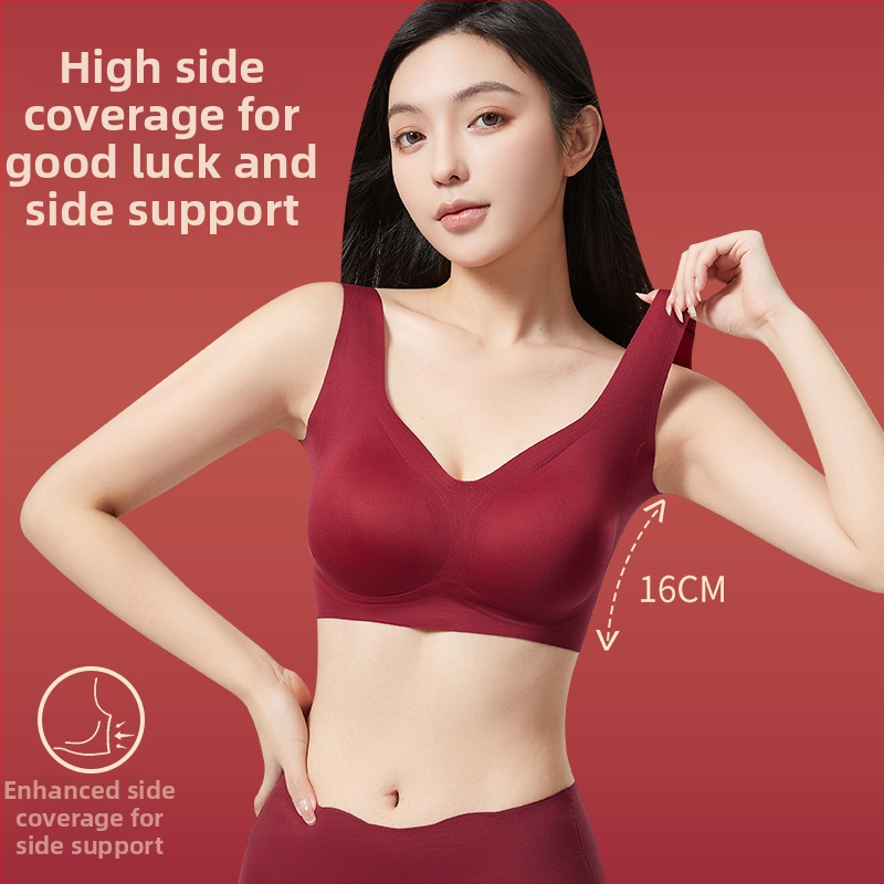 Najlon komplet grudnjaka i gaćica, bez žice, potpuno pokrivena košarica, tanko oblikovane pjene od pjene, bešavni, prozračan i udoban