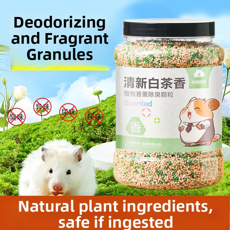 Perle deodorante din lemn pentru așternut, pentru hamsteri, iepuri și alte animale de companie mici — controlul mirosurilor iarna — Puppet mom