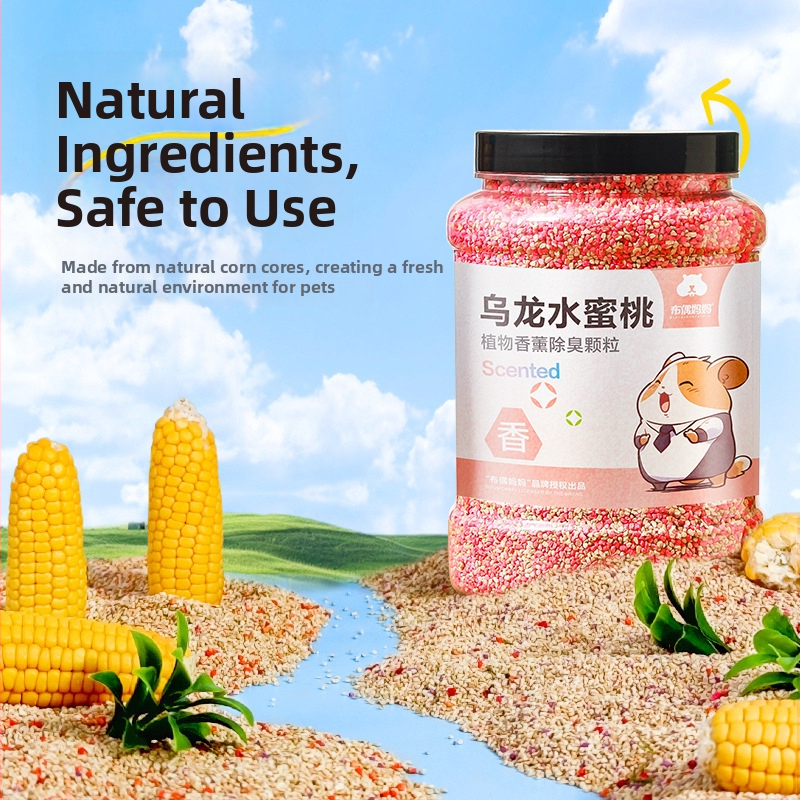 Perle deodorante din lemn pentru așternut, pentru hamsteri, iepuri și alte animale de companie mici — controlul mirosurilor iarna — Puppet mom