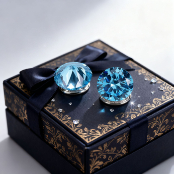 Kerek Moissanite szabad kő, Nyolc Szívek Nyolc Nyilak, testreszabható vágás, Happy craftsman Márka, VVS tisztaság