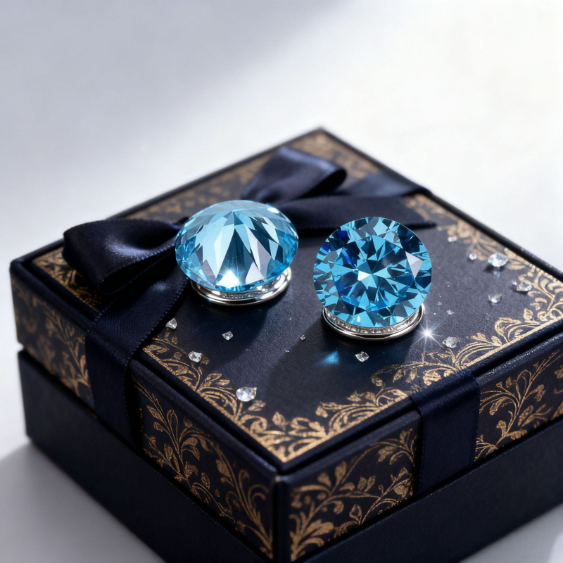 Kerek Moissanite szabad kő, Nyolc Szívek Nyolc Nyilak, testreszabható vágás, Happy craftsman Márka, VVS tisztaság