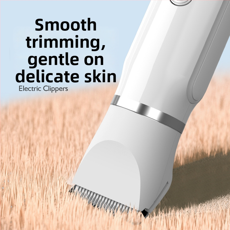 4-u-1 set za njegu kućnih ljubimaca: električni kliper za pse i mačke, ABS kućište, IPX7 vodootporan, brusilica za nokte